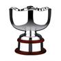 453 Plain Silver Plated Trophy Bowl thumbnail